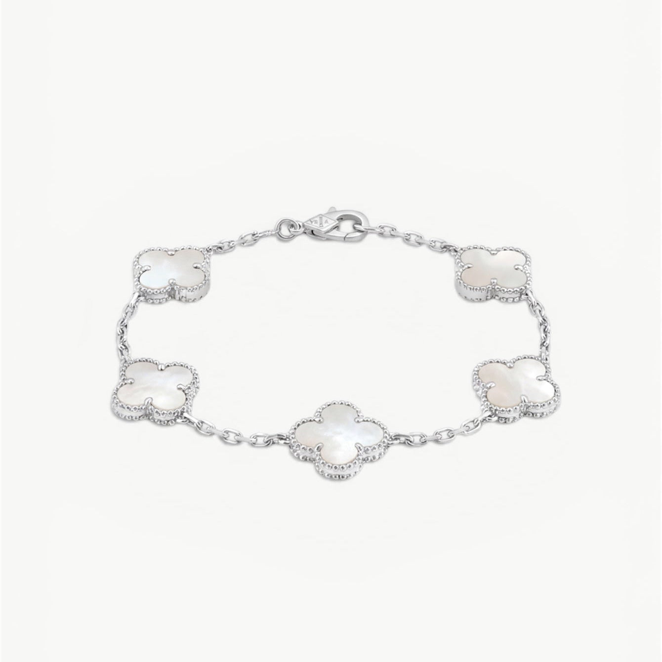 Bracelet Van Trèfle Argent