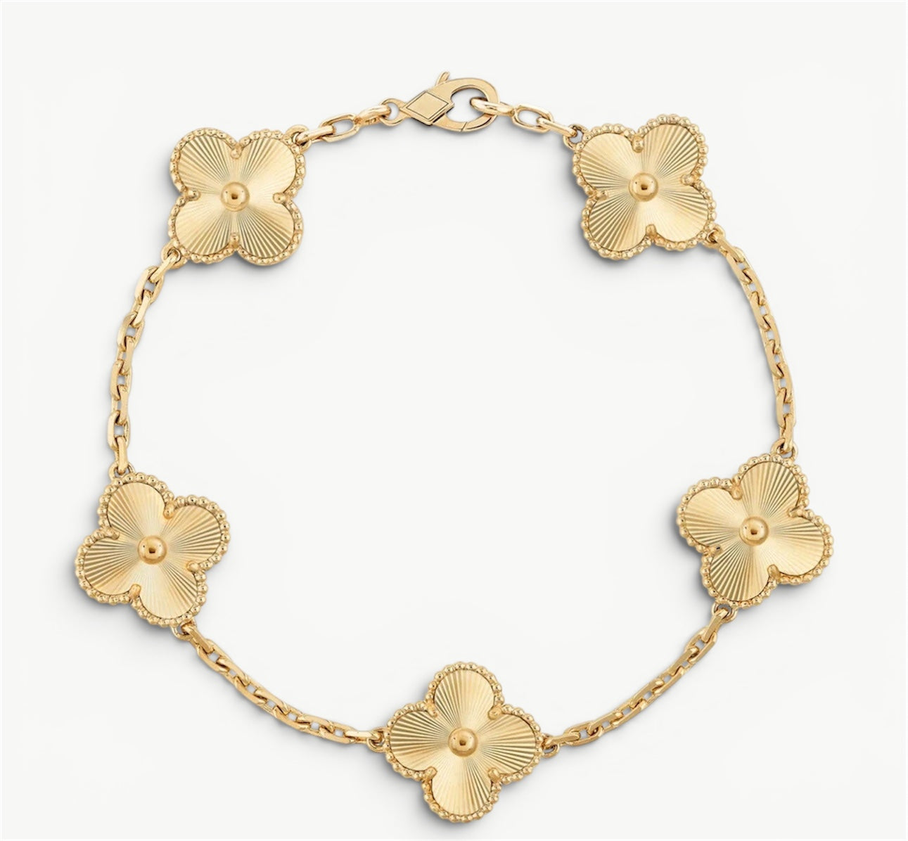 Bracelet Van Trèfle Or