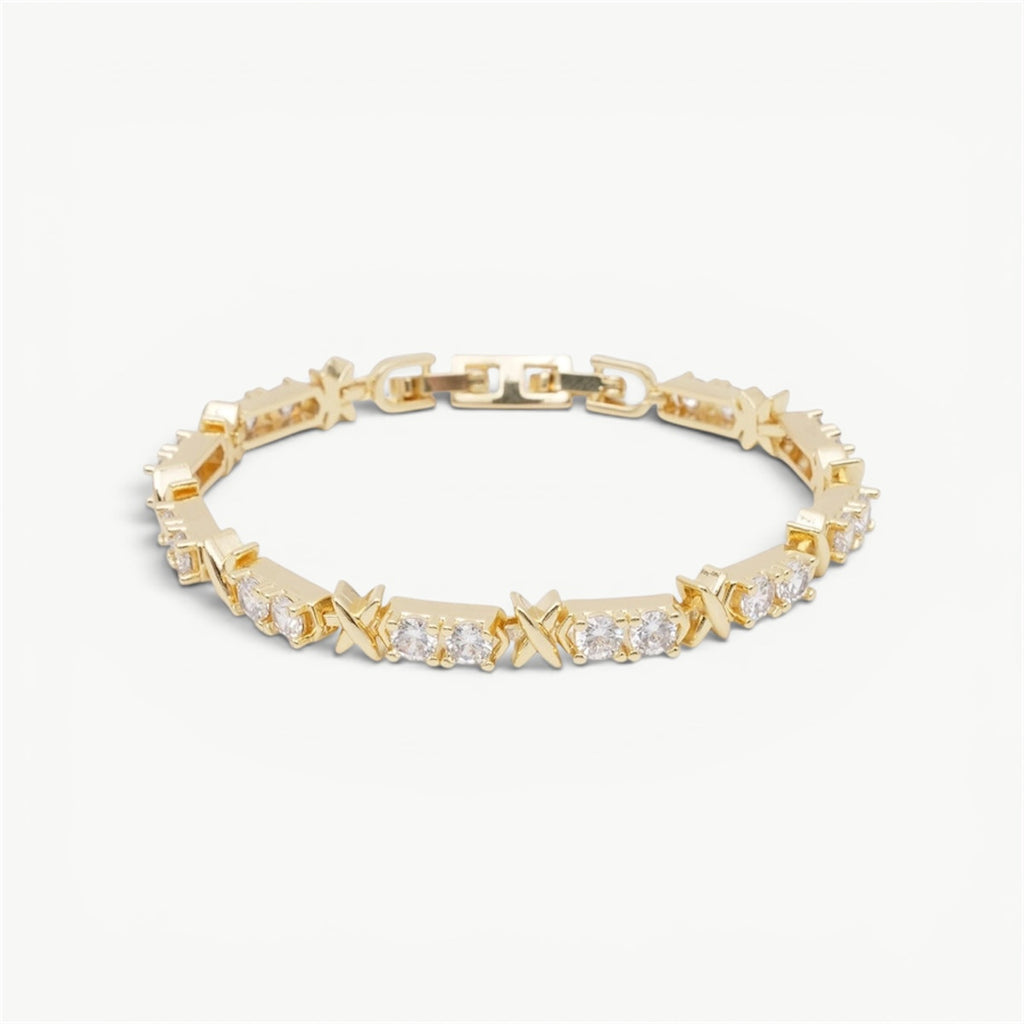 Bracelet Croisé Lumière