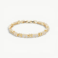Bracelet Croisé Lumière