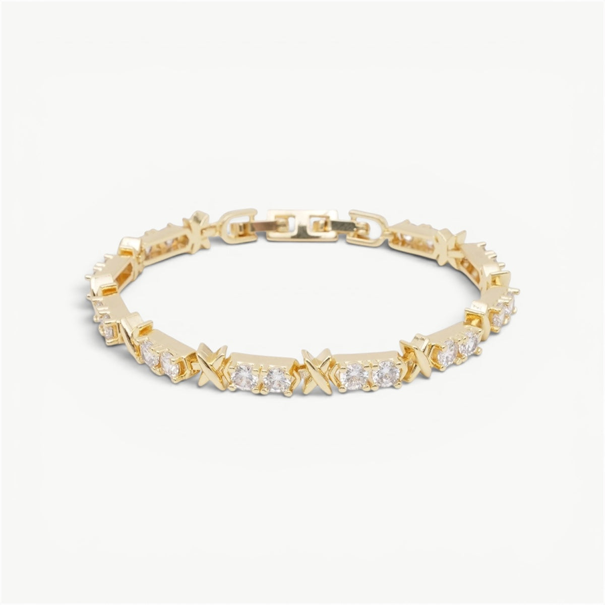 Bracelet Croisé Lumière