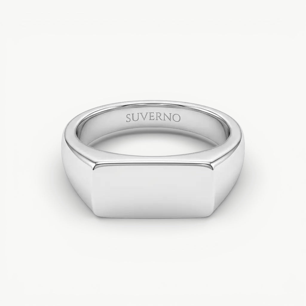 Bague Chevalières Rectangulaire