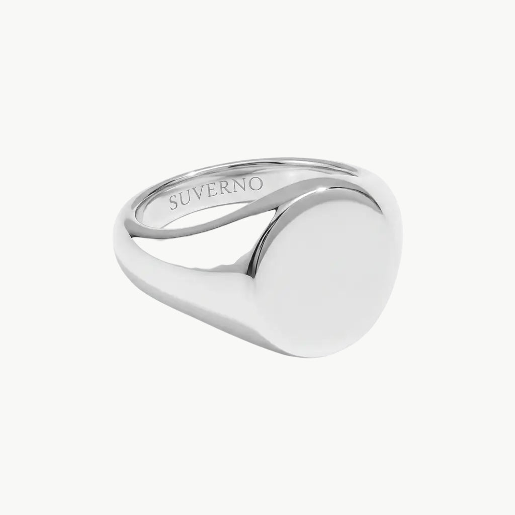 Chevalière Ovale " gravé "