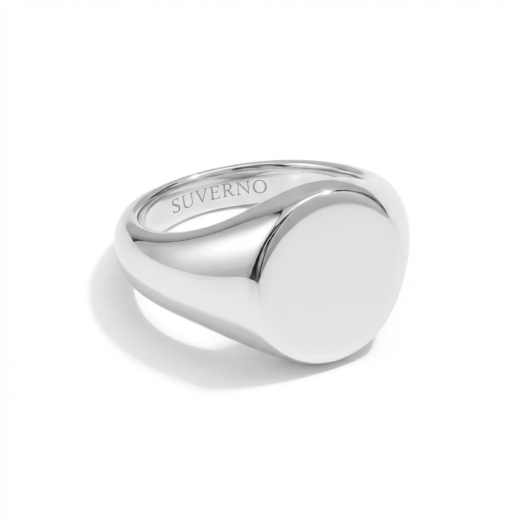 Chevalière Ovale " gravé "