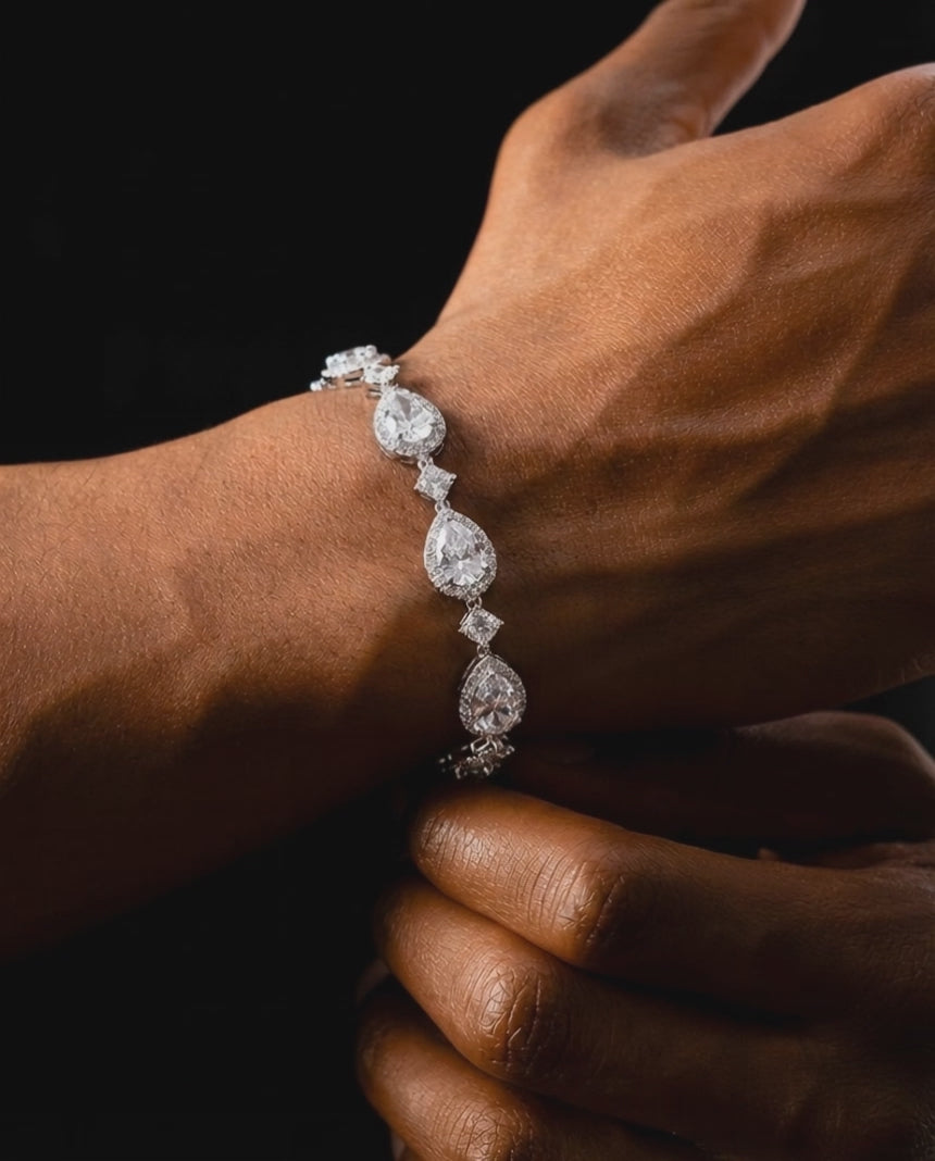 Bracelet Élégance - Zircon