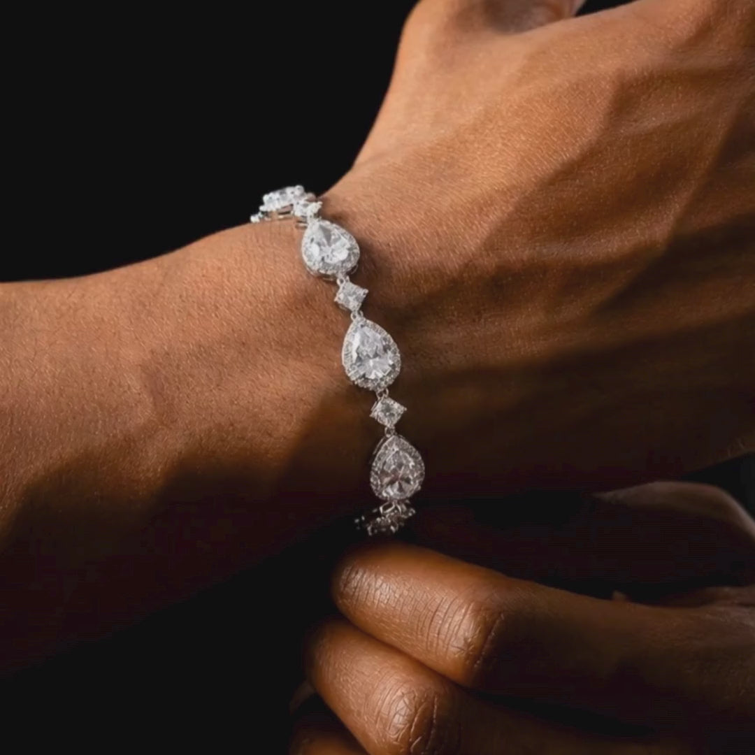 Bracelet Élégance - Zircon