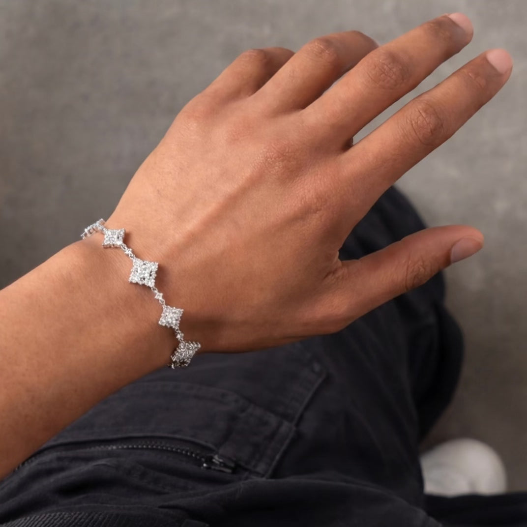 Bracelet Trèfle Éclat